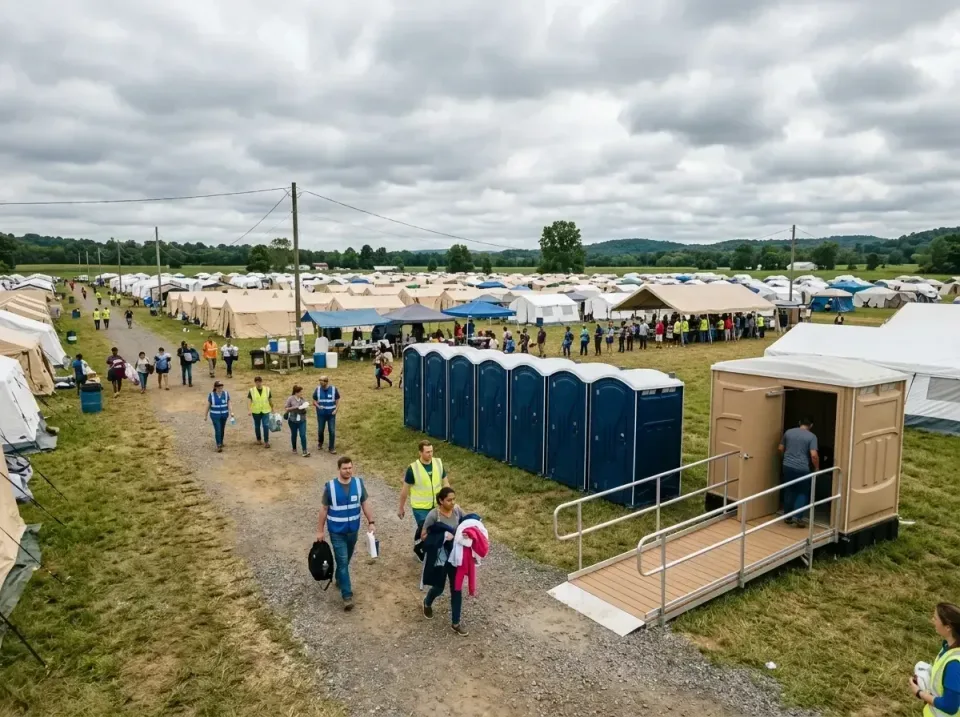 disaster-relief-camp-restrooms-010 — frequently asked questions, Dumpster & Portable Bathrooms Rental in Eagle Point, OR